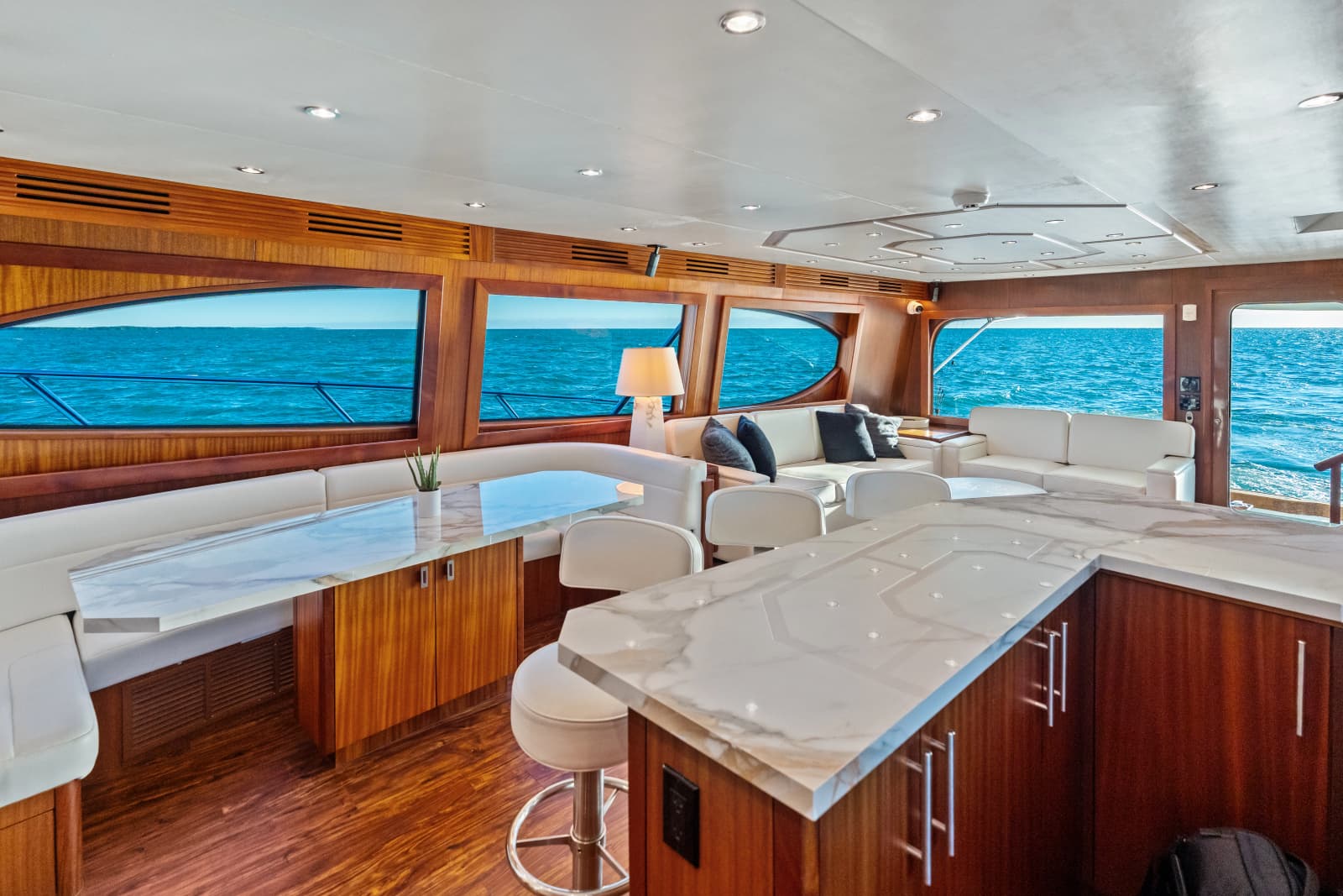 2011 Hatteras Enclosed Bridge