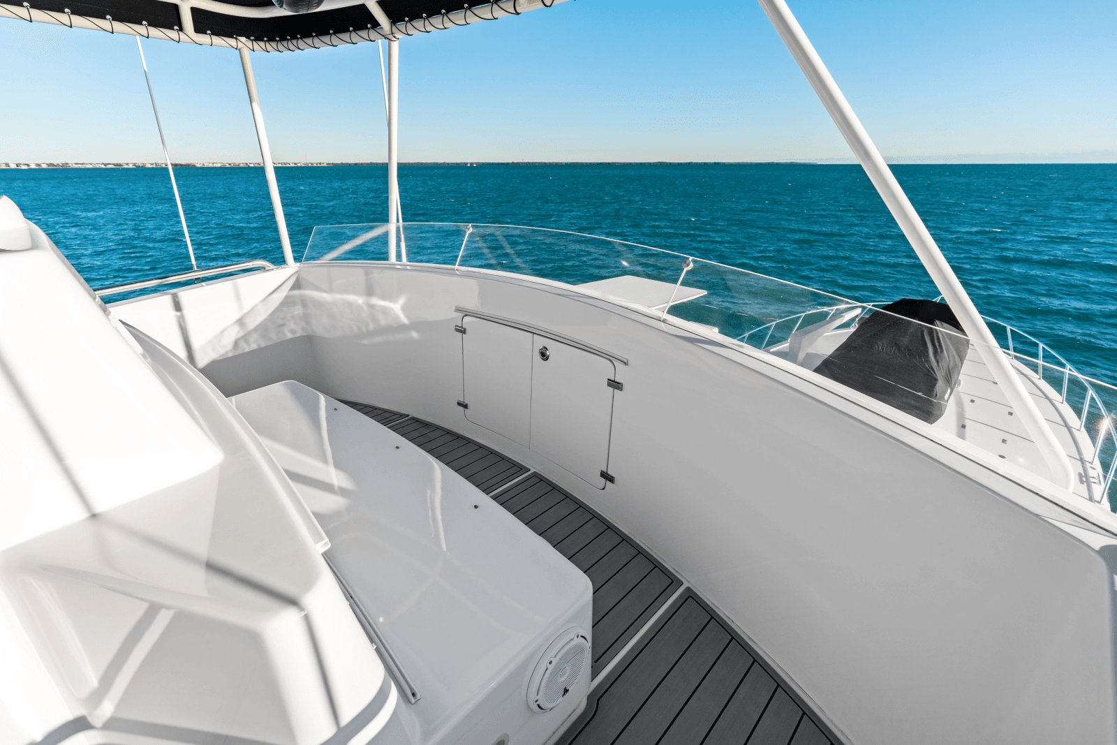 2011 Hatteras Enclosed Bridge