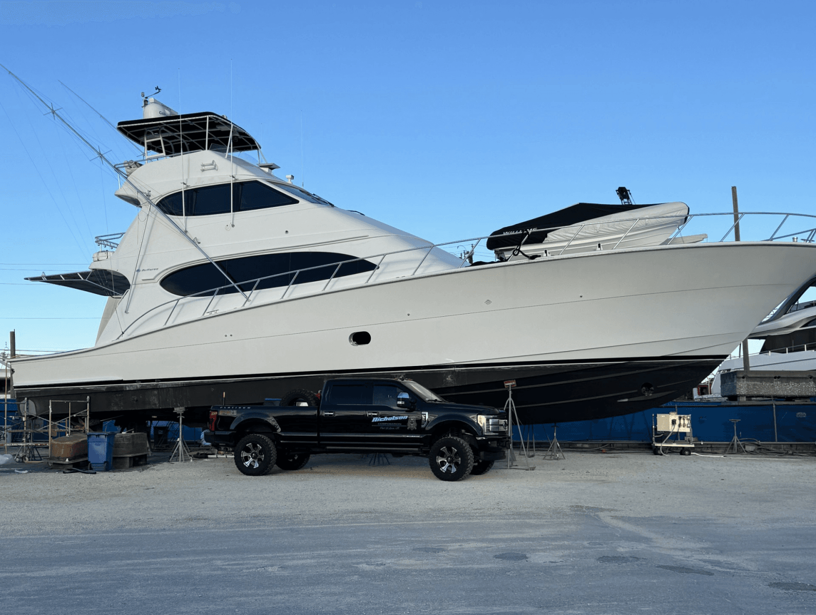 2011 Hatteras Enclosed Bridge