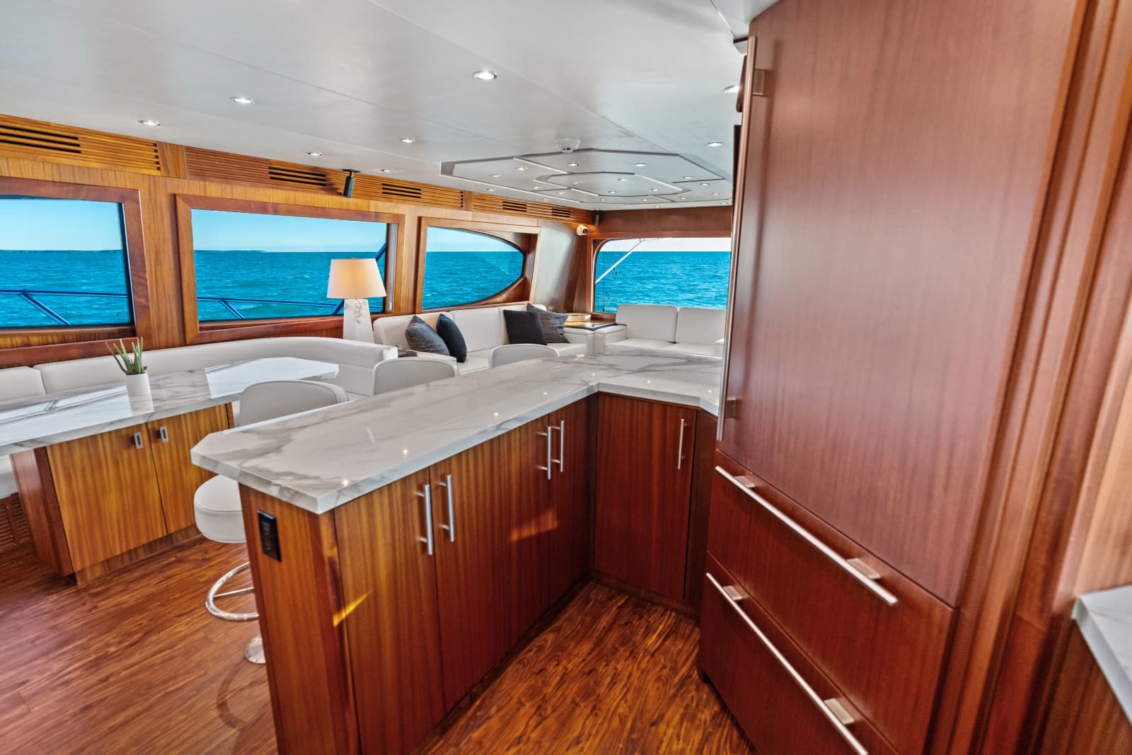 2011 Hatteras Enclosed Bridge