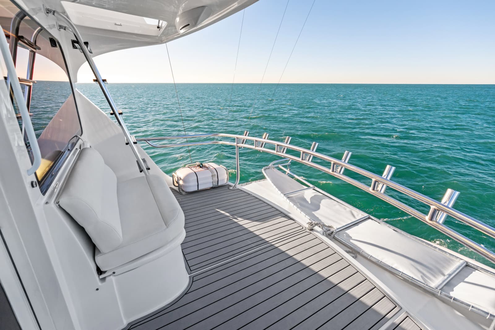 2011 Hatteras Enclosed Bridge