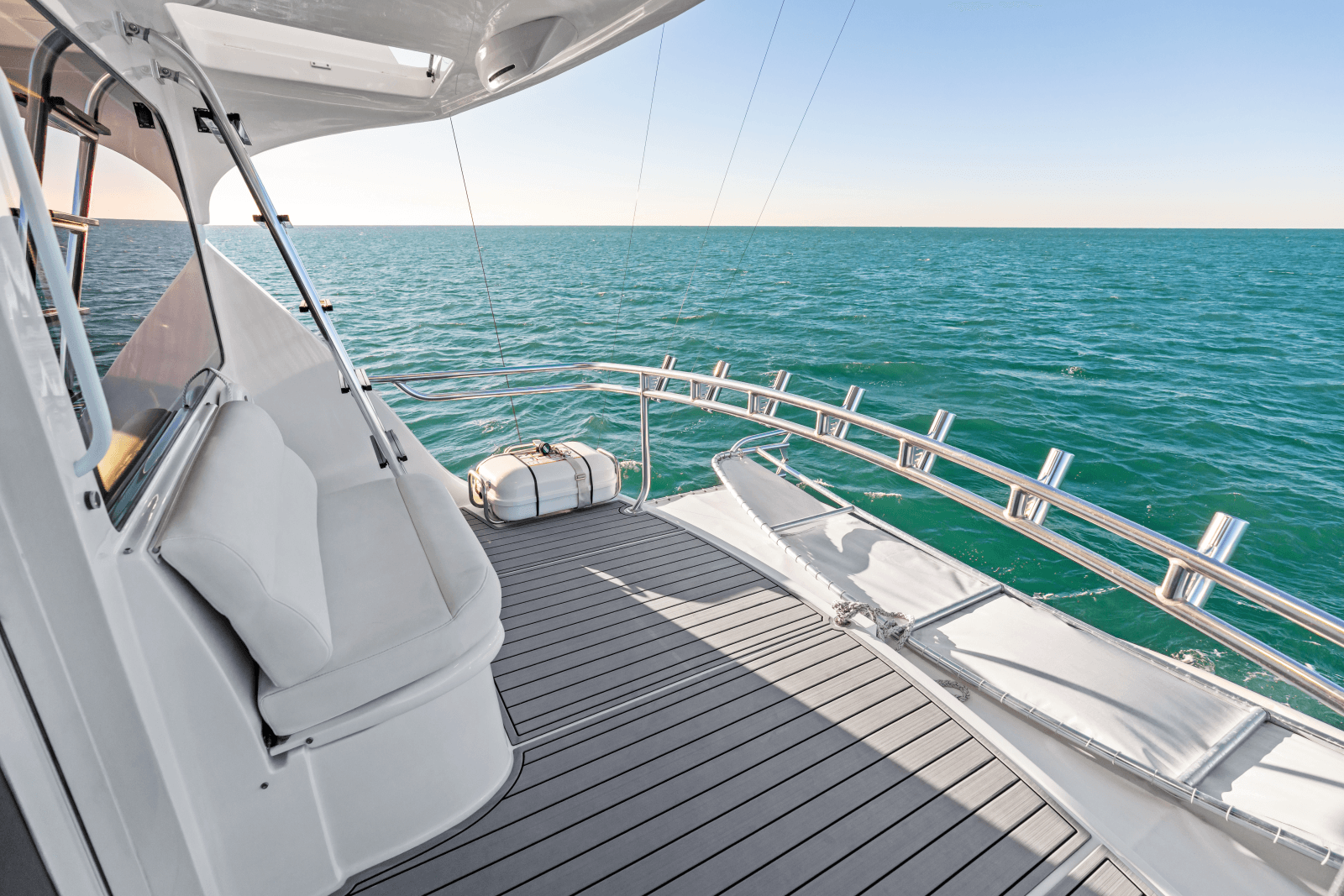 2011 Hatteras Enclosed Bridge