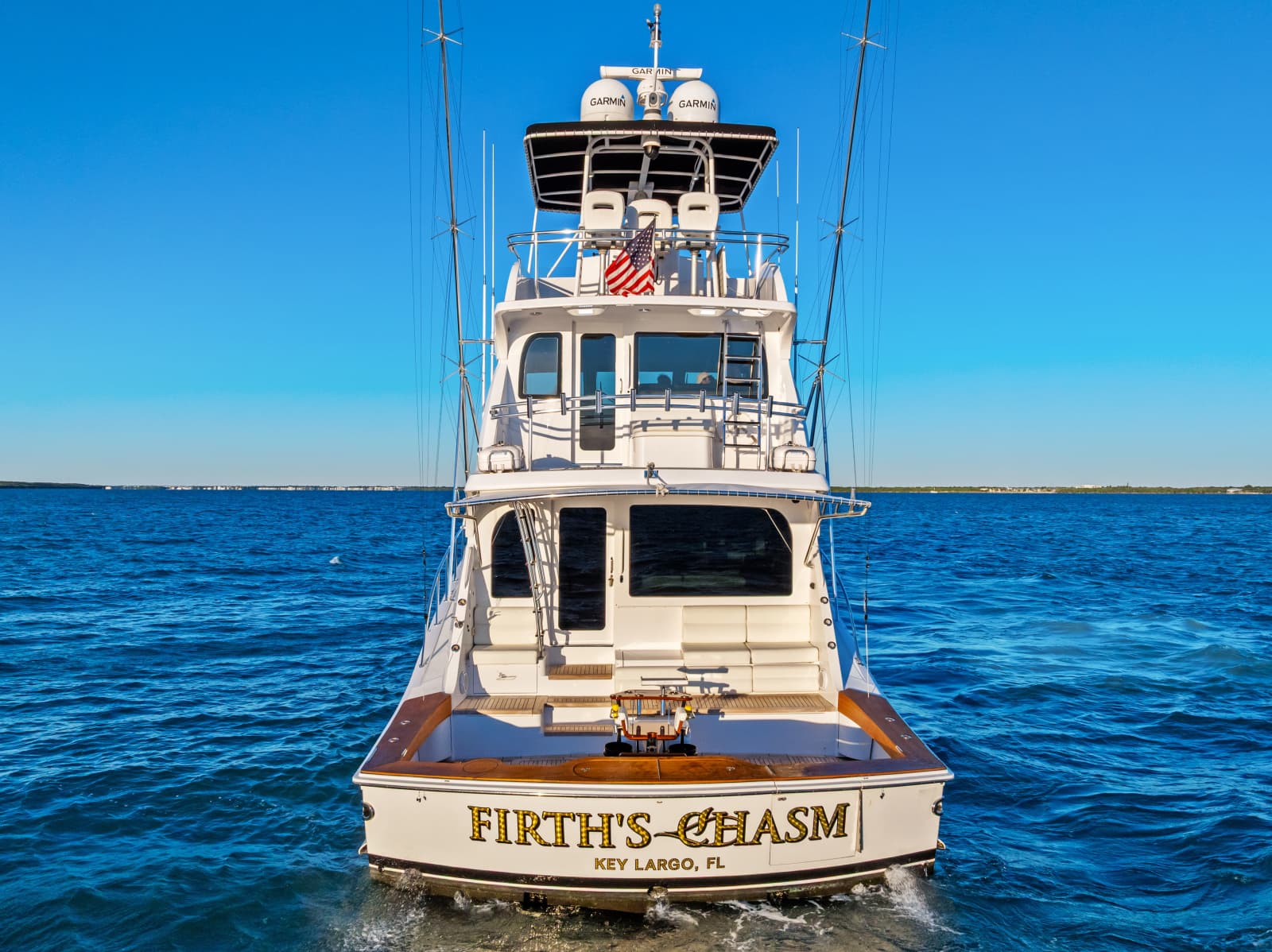 2011 Hatteras Enclosed Bridge