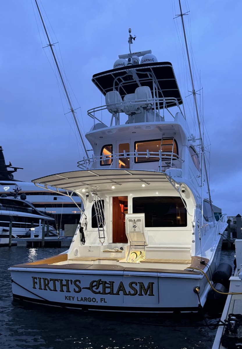 2011 Hatteras Enclosed Bridge