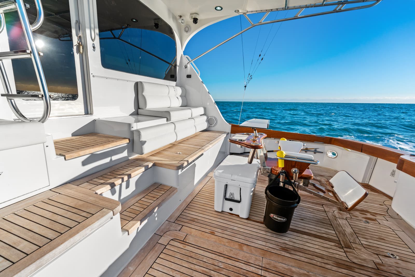 2011 Hatteras Enclosed Bridge