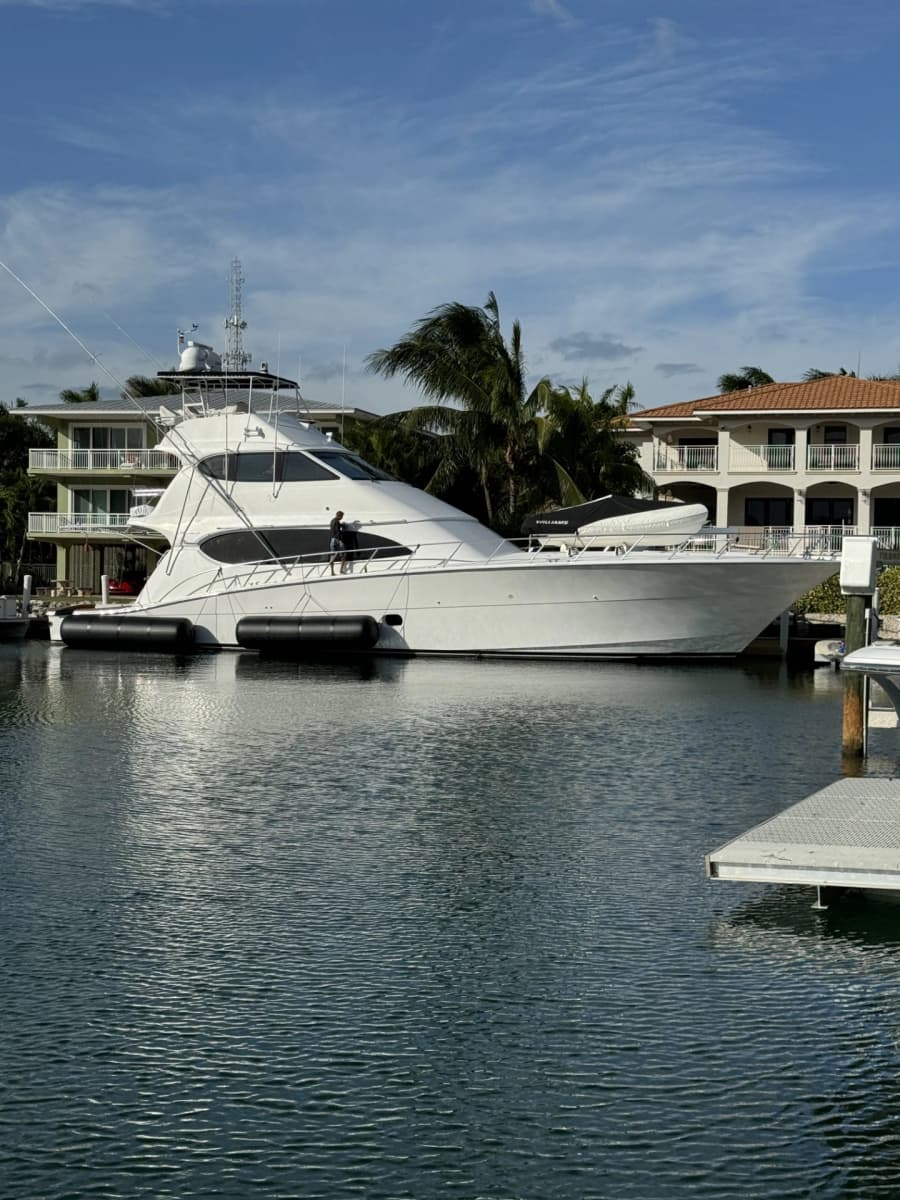 2011 Hatteras Enclosed Bridge