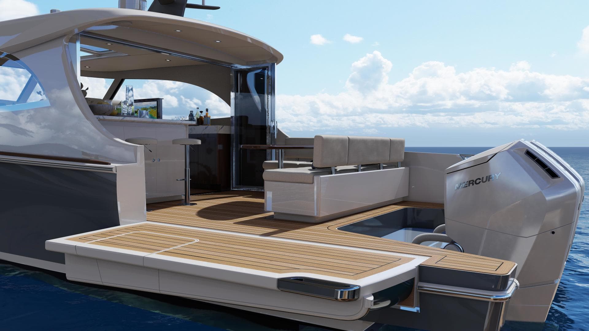 505 Exterior Folding Balcony Port