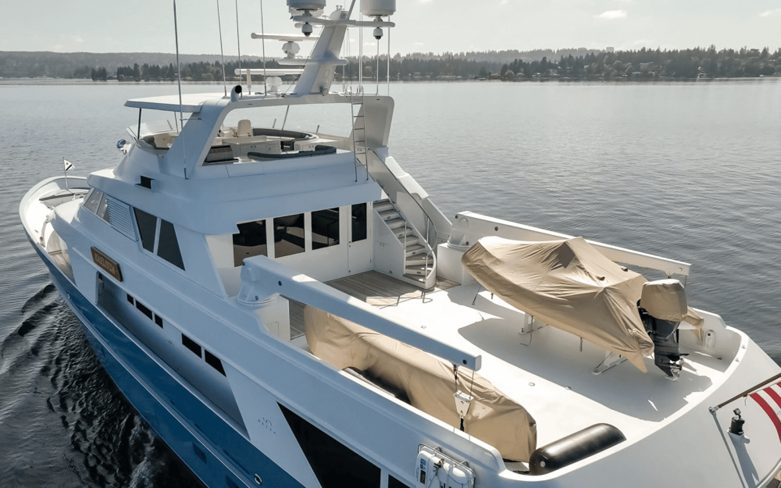 1989 Delta Marine Flybridge Motoryacht