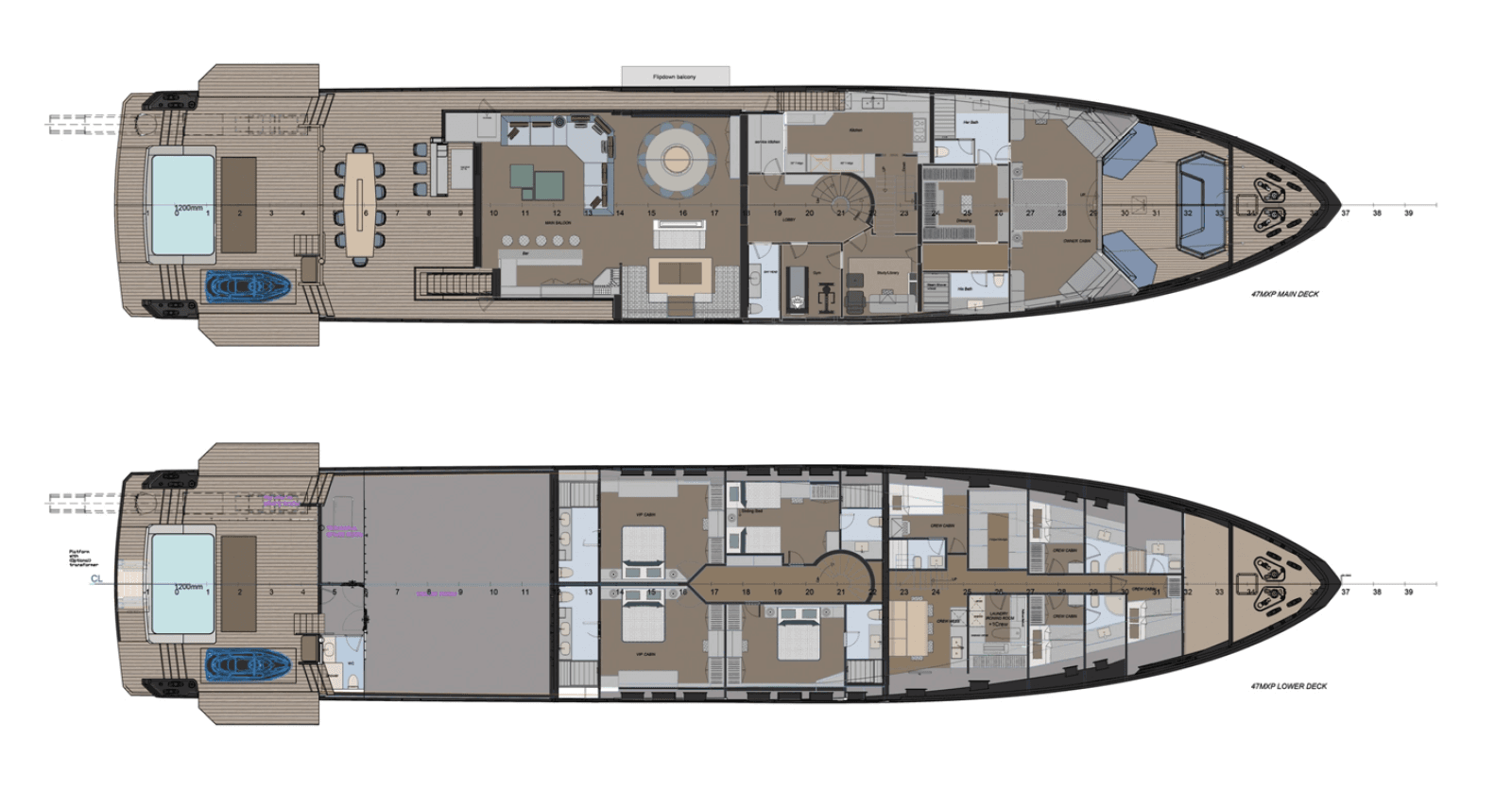 2028 Numarine 47MXP