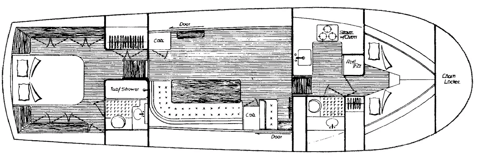 1978 Albin 43 Trawler