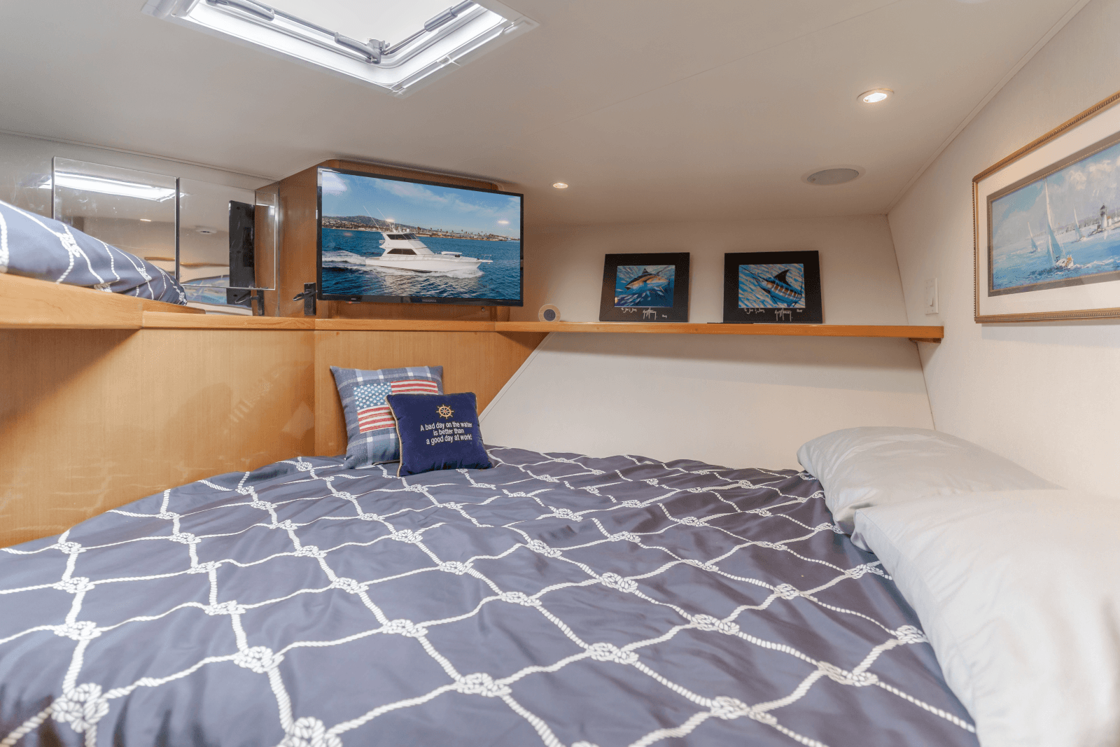 1999 Viking 58 Enclosed Bridge