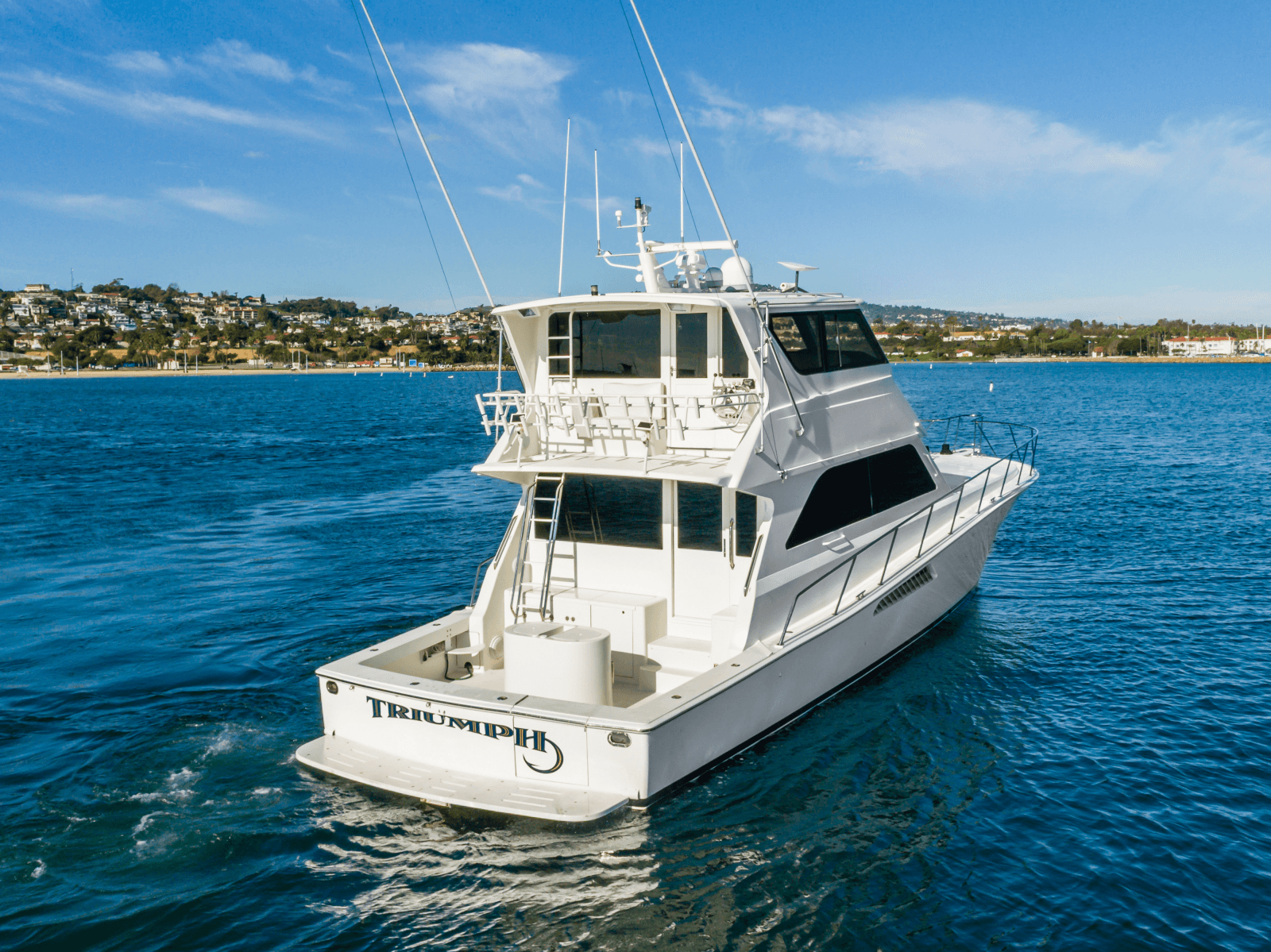 1999 Viking 58 Enclosed Bridge