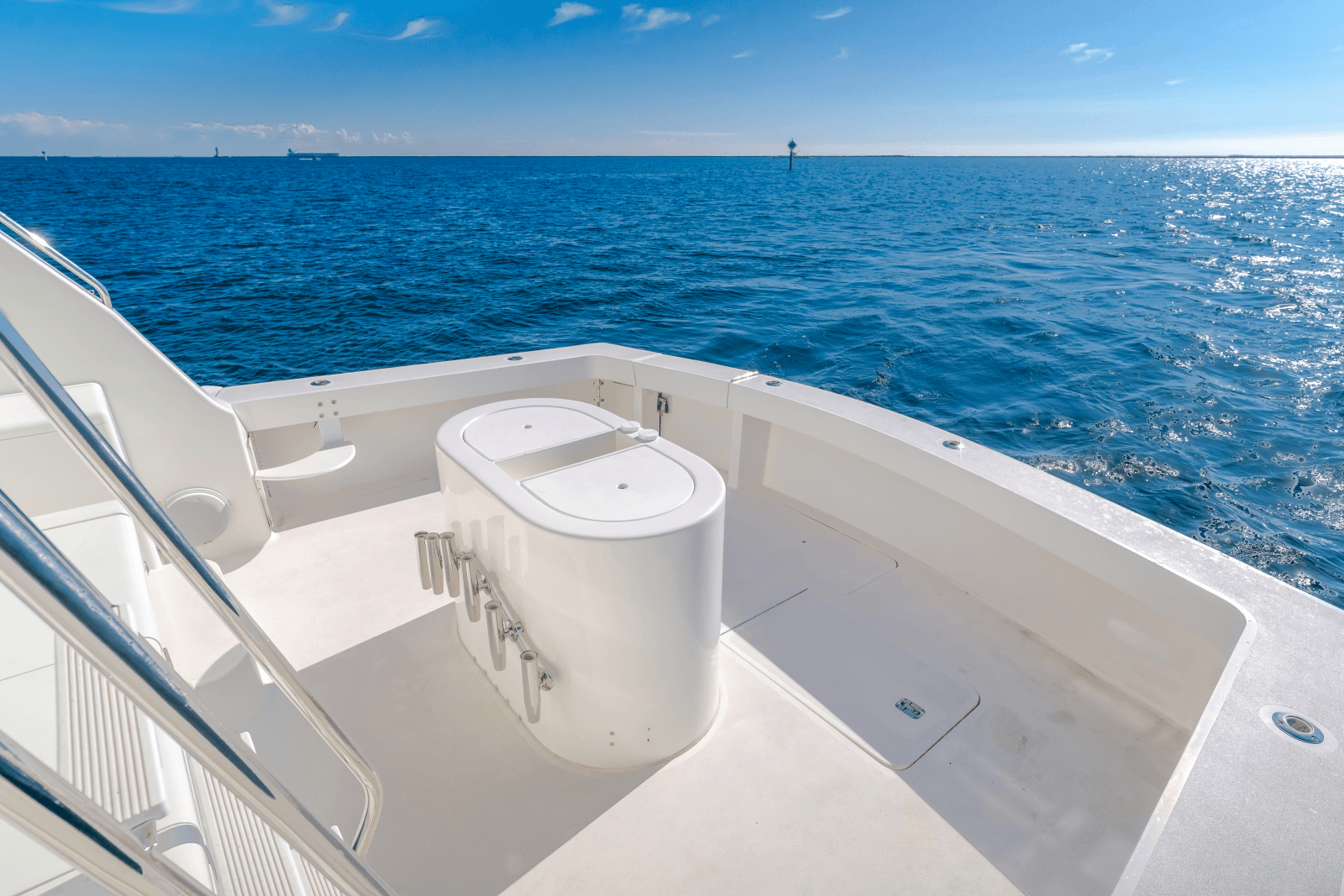 1999 Viking 58 Enclosed Bridge