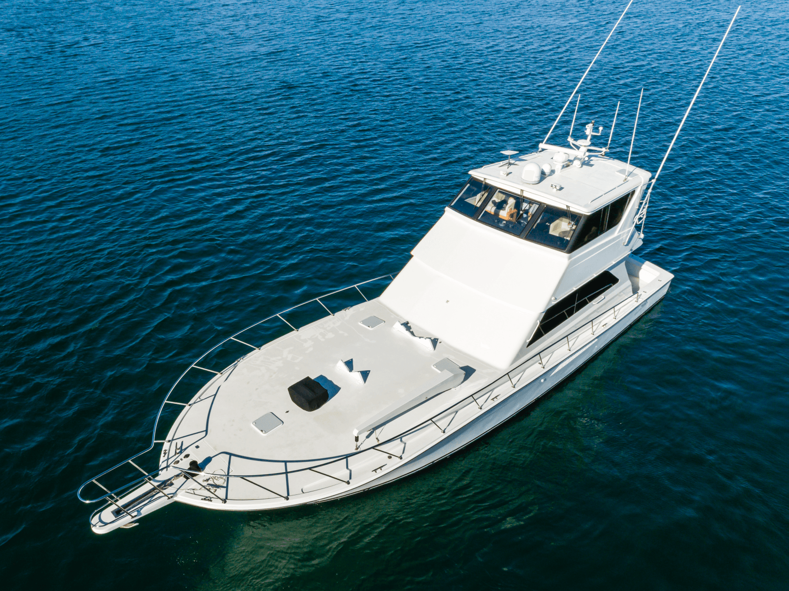 1999 Viking 58 Enclosed Bridge