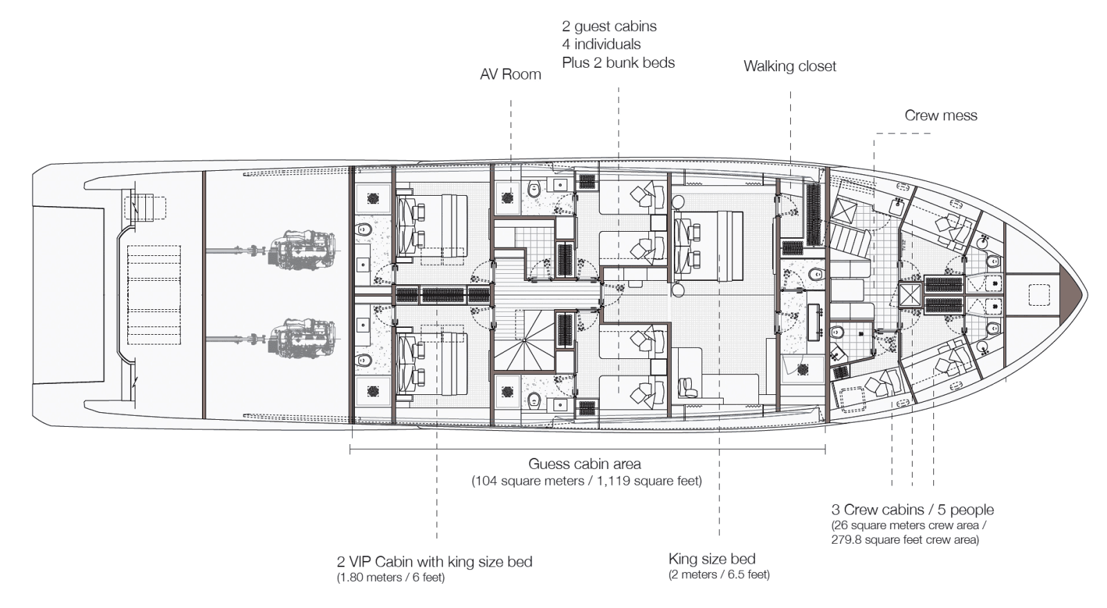2022 Alpha Custom Yachts Spritz 102