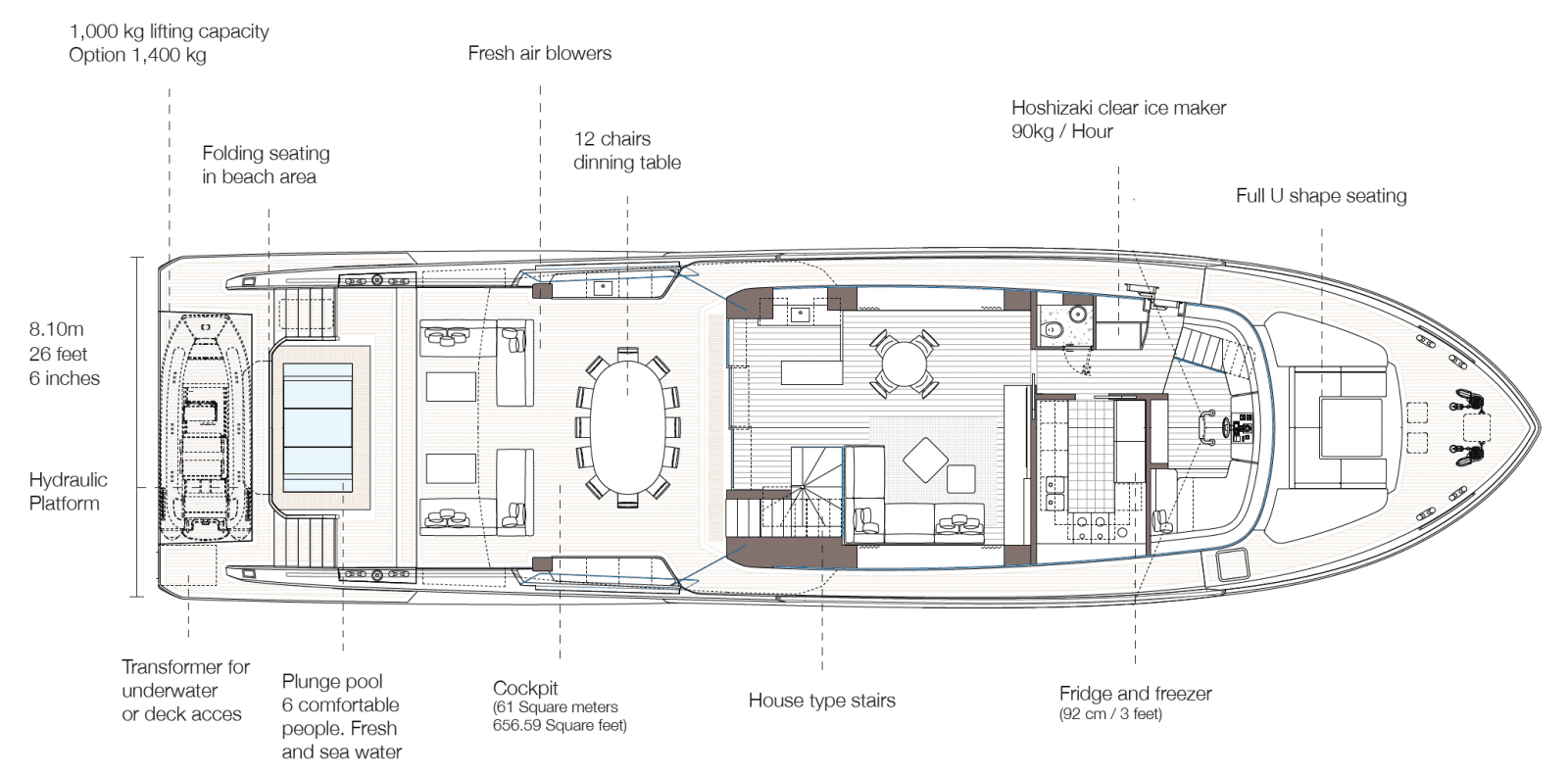 2022 Alpha Custom Yachts Spritz 102