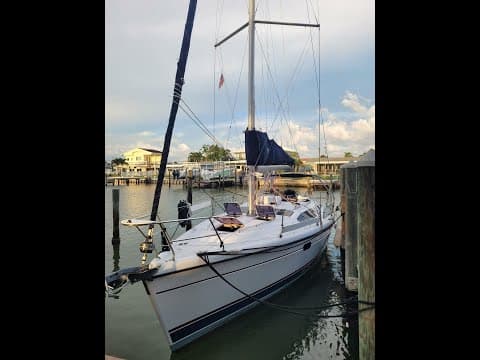 Hunter 37 Sailboat Video Tour