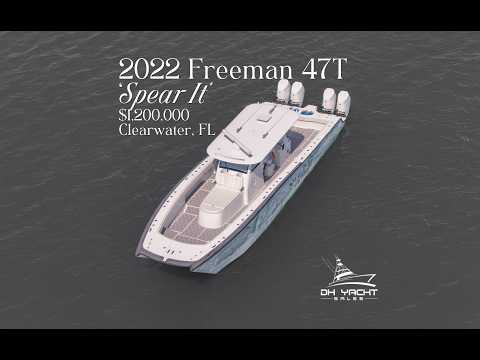 2022 Freeman 47T "Spear It" For Sale | $1,200,000 | Clearwater, FL | DH Yacht Sales