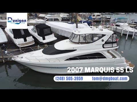 2007 Marquis 55 LS Luxury Motor Yacht For Sale