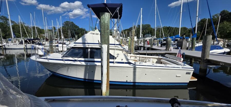 1983 Bertram 28 Flybridge Cruiser