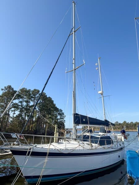 1986 Nauticat 40 Cutter Ketch Pilothouse
